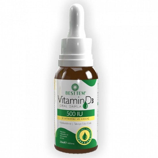 Besttem Vitamin D3 Oral Damla 20ml