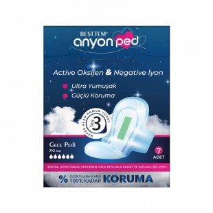 Besttem Anyon Ped (Gece) 7 Adet Besttem Anyon Ped (Gece) 7 Adet